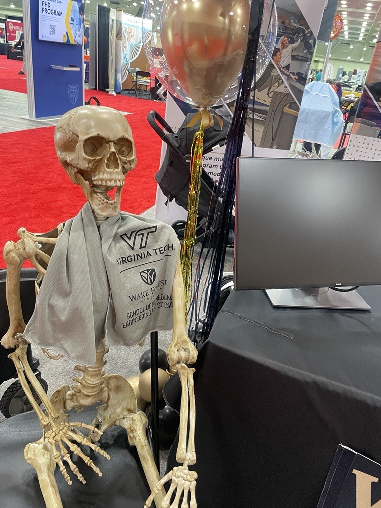 Wake Forest Biomedical Engineering (@wakebme) on Twitter photo Wake Forest & <a href="/BEAMvt/">Virginia Tech Biomedical Engineering & Mechanics</a> are ready for #BMES2024 ‼️
Come visit Booth 900, try out our Disco Surgery Challenge game🪩, learn more about our VT-WF graduate program & summer research internship opportunities! 👏 <a href="/BMESociety/">Biomedical Engineering Society</a> #SBESatBMES Wake Forest & <a href="/BEAMvt/">Virginia Tech Biomedical Engineering & Mechanics</a> are ready for #BMES2024 ‼️
Come visit Booth 900, try out our Disco Surgery Challenge game🪩, learn more about our VT-WF graduate program & summer research internship opportunities! 👏 <a href="/BMESociety/">Biomedical Engineering Society</a> #SBESatBMES