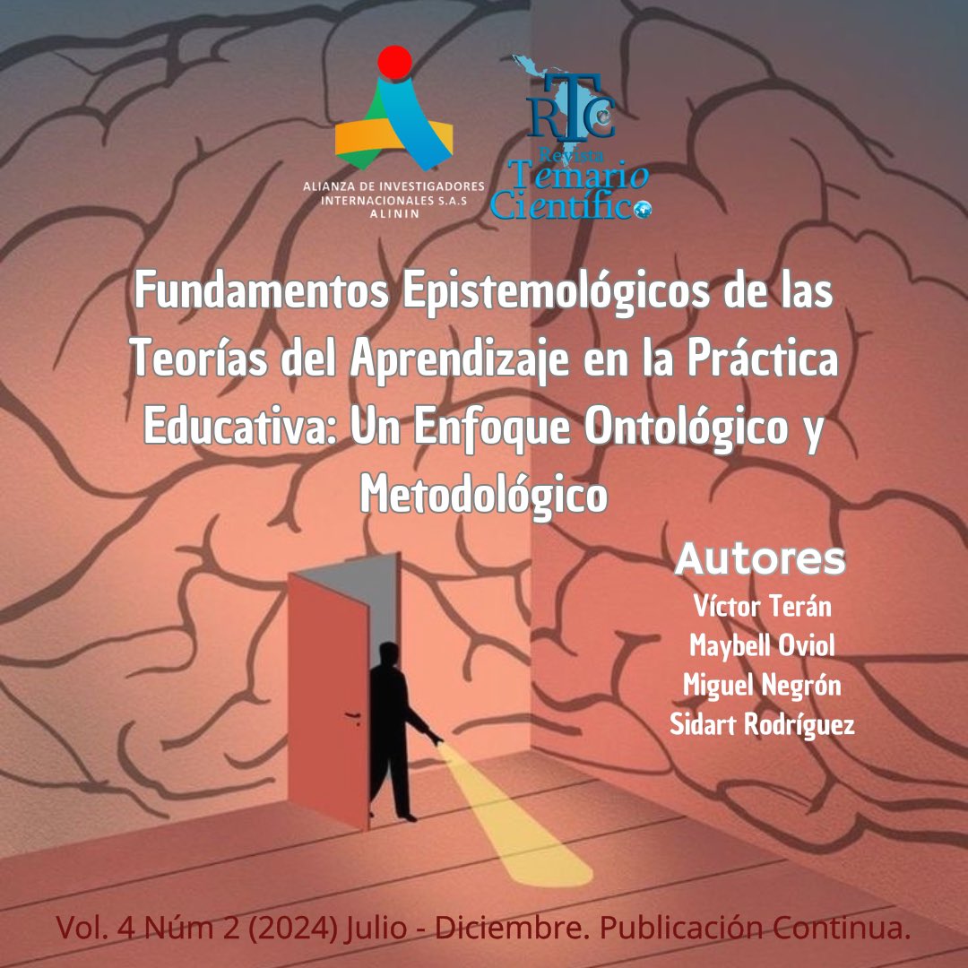 alinin11's tweet photo. 👀Conoce los Fundamentos Epistemológicos de las Teorías del Aprendizaje en la Práctica Educativa, aquí en Revista Temario Científico🧑🏻‍🏫

Encuéntranos aquí ⬇️
📒: https://t.co/38x18YAfzG
🌐: https://t.co/OSlGZGWyqh

#ArticuloCientifico #Epistemologia #Investigacion #RTC https://t.co/cn9mQotw7w
