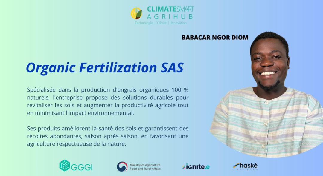 OFertilization's tweet image. ORGANIC FERTILIZATION SAS est fier d’annoncer la fin de la première cohorte du programme AgriSmart Greenpreneurship, mis en œuvre par Ignite.E et Haskè Ventures, en partenariat avec @GggiSenegal 

Nous sommes heureux d’avoir contribué à cette initiative.

#Greenpreneurship