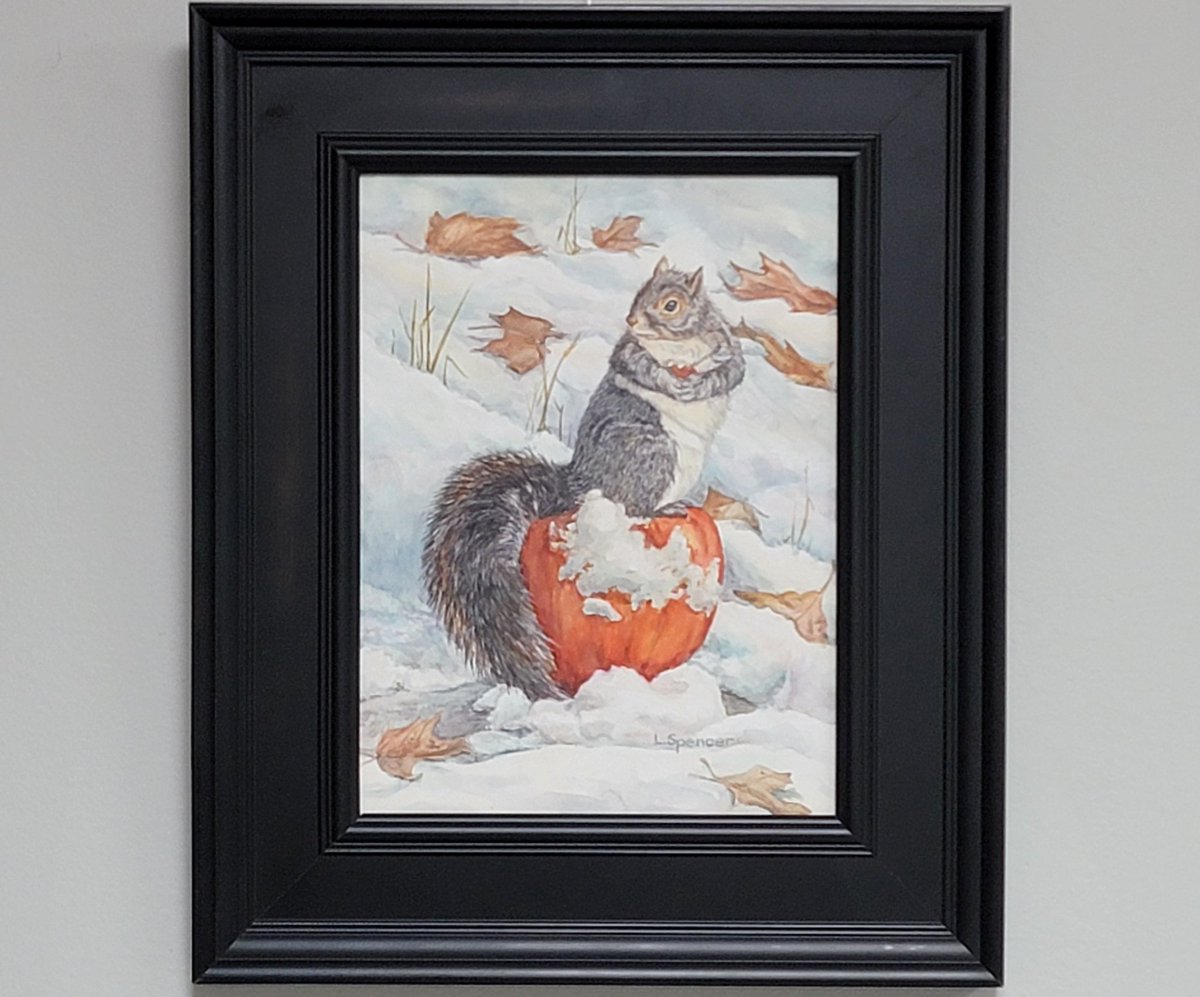 We're preparing the Community art show. This cutie is an oil painting by Linda Spencer $350. The opening reception is this Friday Oct 25th 5-7pm! Mark your calendar! #art #artist #oilpainting