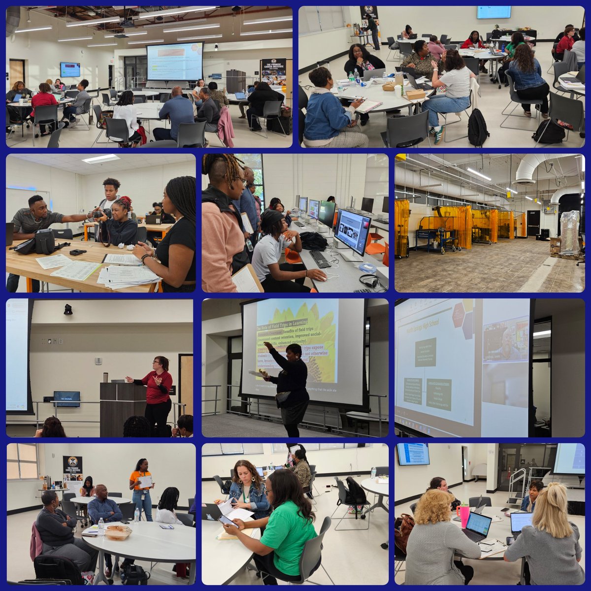 AVID Coordinators gathered today to examine how we can provide experiences for our students. This included a tour of PCI, info about magnets, creative solutions to field trip planning, and more. AVID believes in closing the opportunity gap, and these educators are ready!