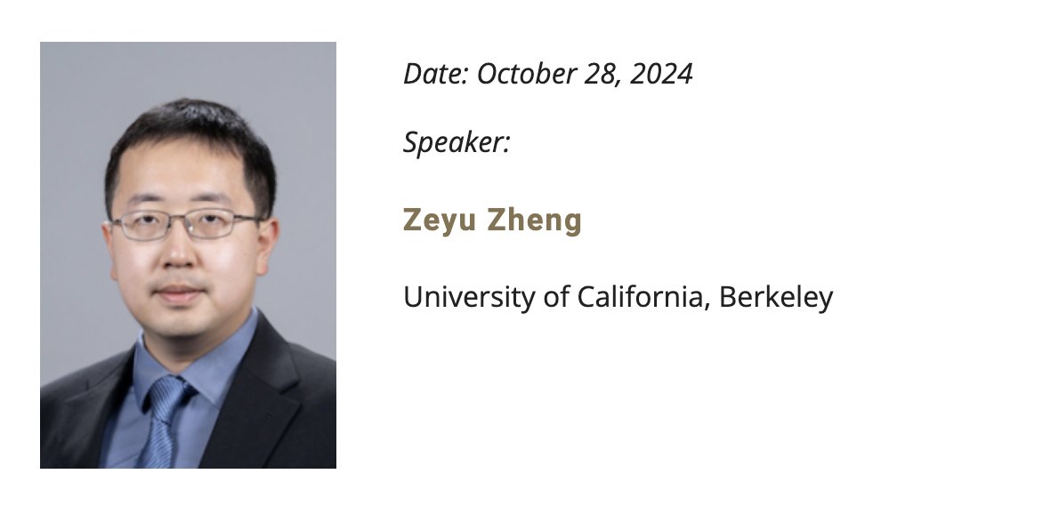 snappseminar's tweet photo. Next up on @snappseminar: Zeyu Zheng (UC Berkeley), "A Few Perspectives on Non-stationarities in A/B Tests". Monday, October 28, 2024, 11:30 am – 12:30 pm ET. Zoom link: https://t.co/ExwBOVBWrd

https://t.co/be5lE4W26e https://t.co/NEQmUltRL6