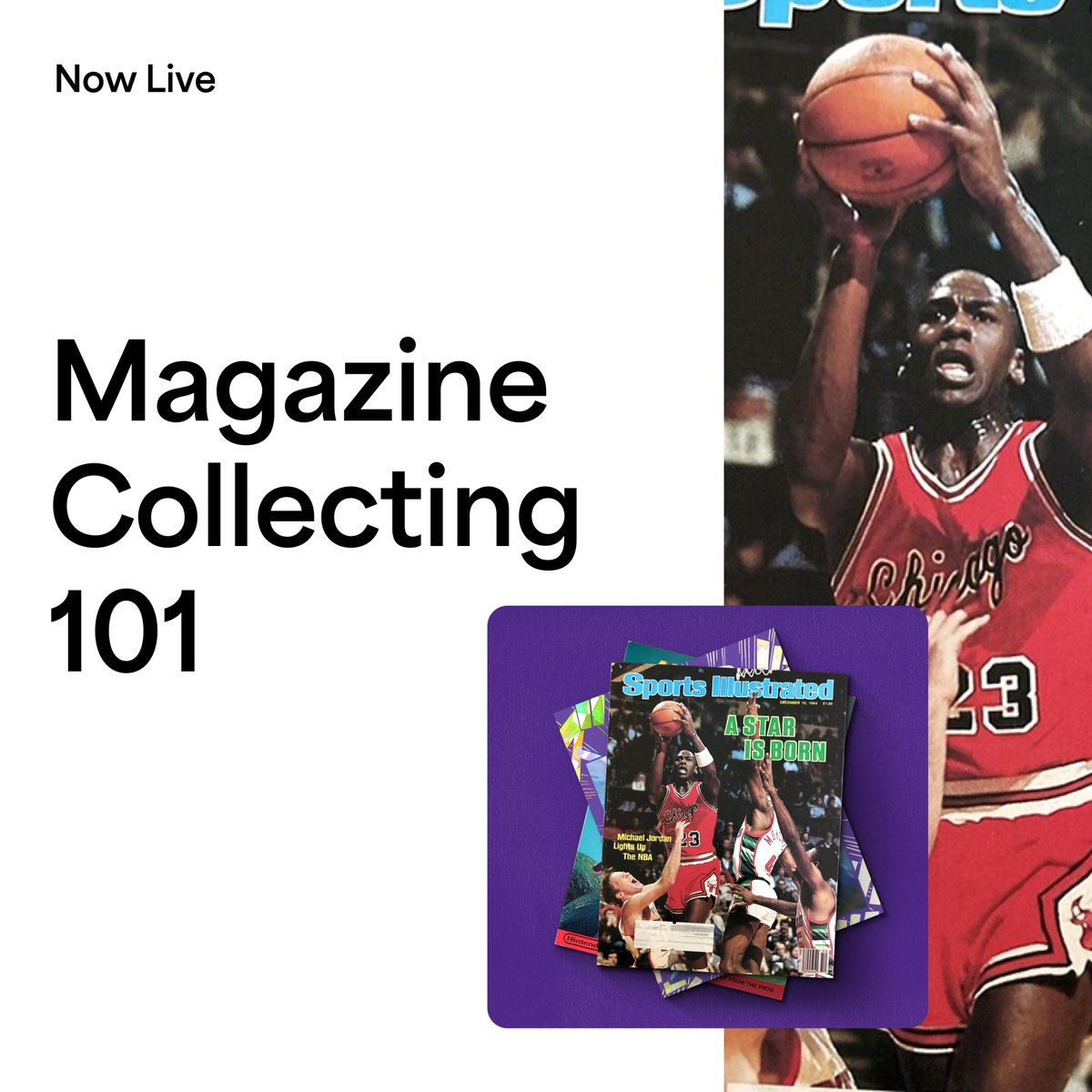 PSAcard's tweet photo. Sports Illustrated ... Time ... Nintendo Power ... you remember them all from the coffee table.

PSA will be offering magazine authentication and grading services in 2025. Learn more about everything from magazine collecting basics to key variants.

👉 https://t.co/4CJIuXd1gj https://t.co/t8Eubv16s5
