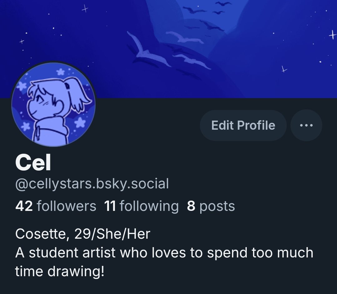 CellyStars's tweet photo. Sidenote, I have a bluesky account since I'm not gonna be active here much anymore, so you can find me there! https://t.co/fJutjO23O0