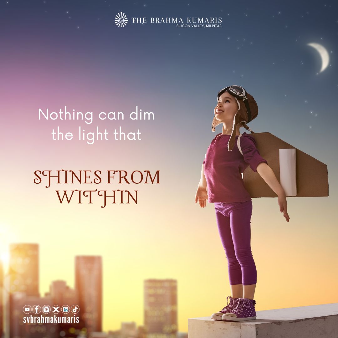 svbrahmakumaris's tweet image. ⭐ Wednesday Wisdom ⭐

#InnerStrength #shine #happiestminds