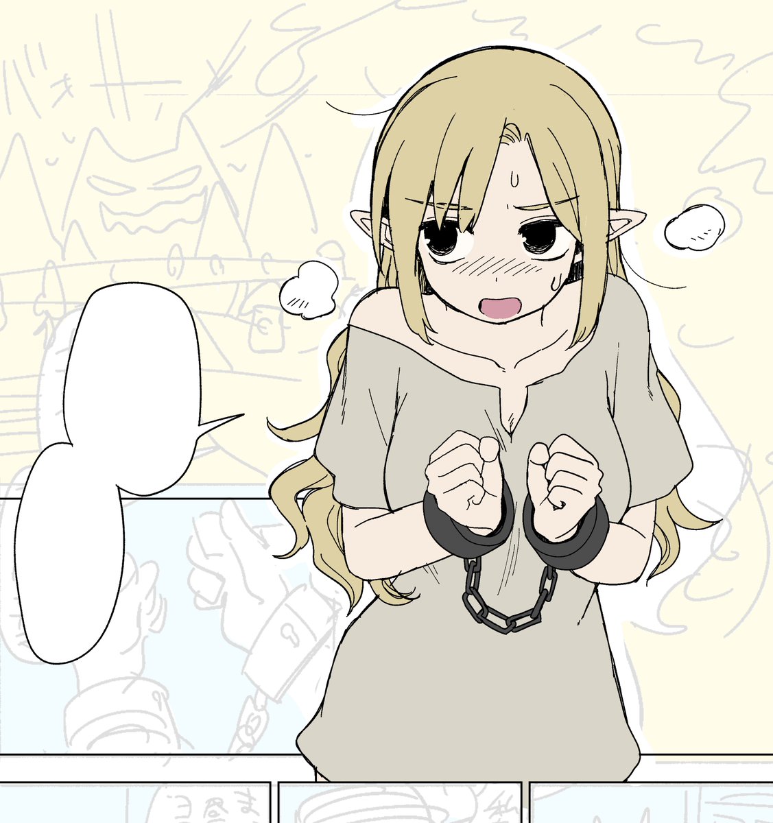 出勤前に漫画描いてる。 
