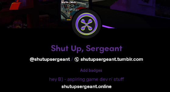 ShutUpSergeant's tweet photo. It's up in the air whether I actually end up using 🦋 that much, but I DO use this other shitty website that I can't shorten into an emoji. In case you care.

Okay! Bye! https://t.co/FWq7ARjYty