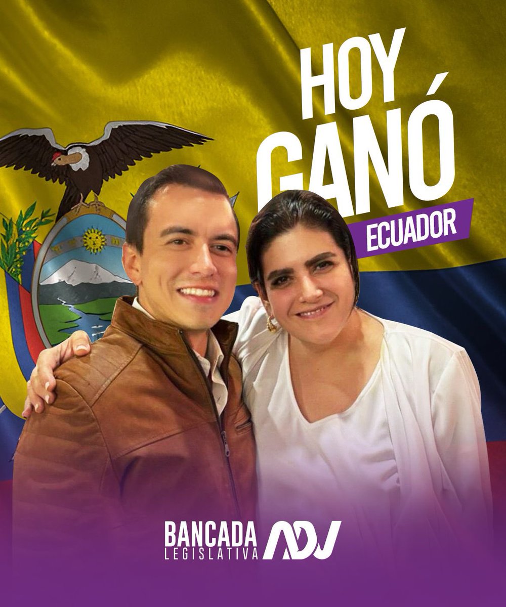 BancadaADN's tweet photo. HOY GANÓ ECUADOR.
#PalenciaContraElNarco https://t.co/UNf6CcNnfN