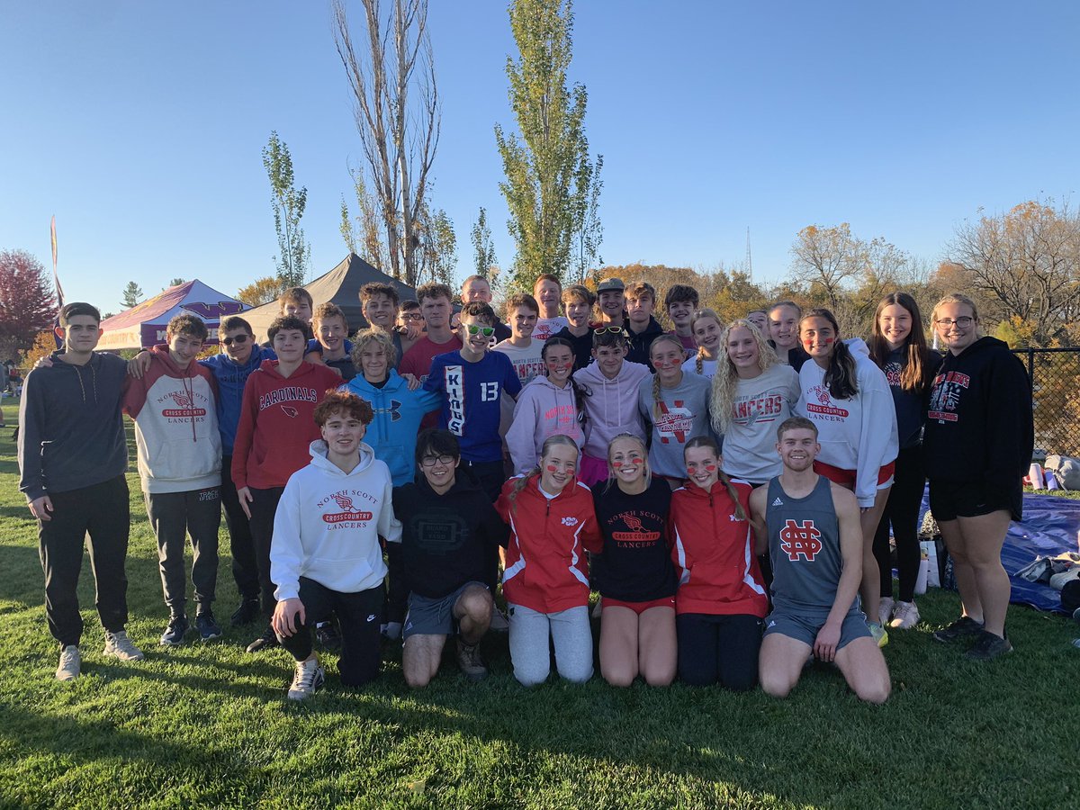 NorthScottXC's tweet photo. Thanks for a fun and memorable season!! https://t.co/jsljq2Qb9M