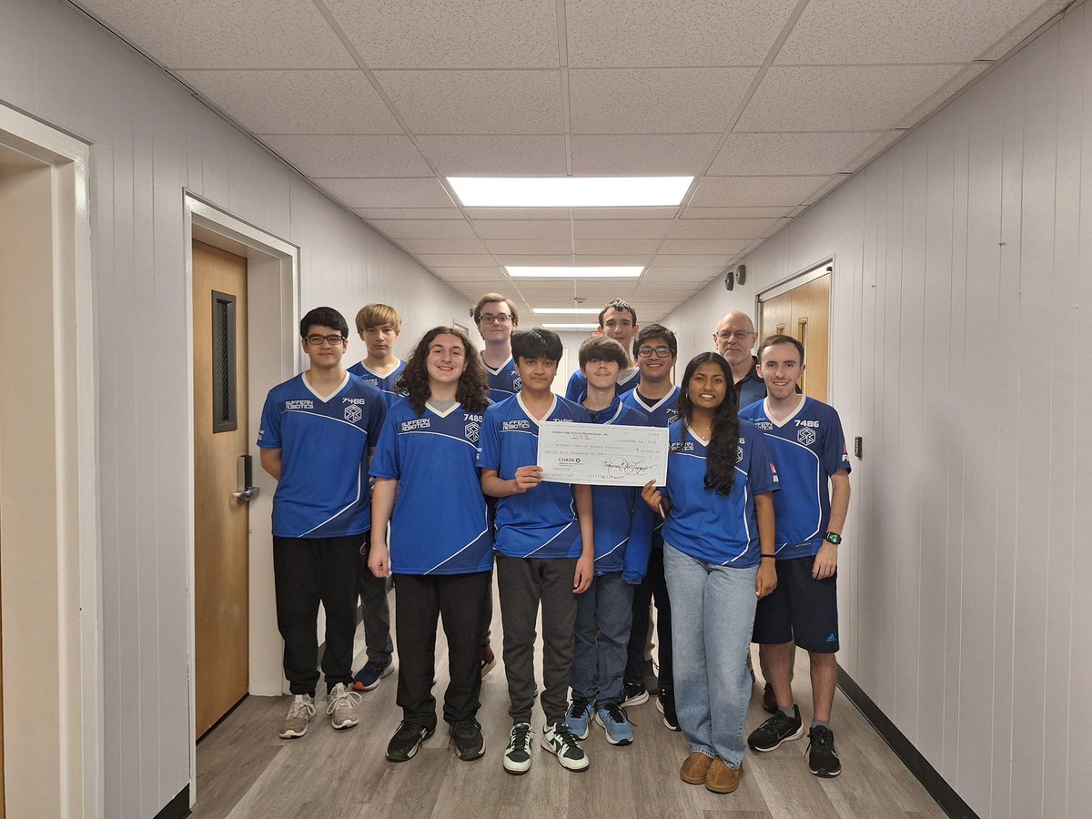 Suffern Robotics (FTC 7486) (@suffernrobotics) on Twitter photo Suffern Robotics greatly appreciates the generous donation sponsored by the Alumni Association. We hope to have an amazing competition year ahead. Go Mounties! <a href="/SuffernCSD/">Suffern Central</a> Suffern Robotics greatly appreciates the generous donation sponsored by the Alumni Association. We hope to have an amazing competition year ahead. Go Mounties! <a href="/SuffernCSD/">Suffern Central</a>