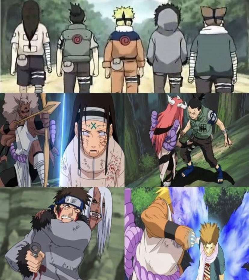NarutoDaily_'s tweet photo. An Anime arc where boys became men https://t.co/6Ga2wK3Zoj