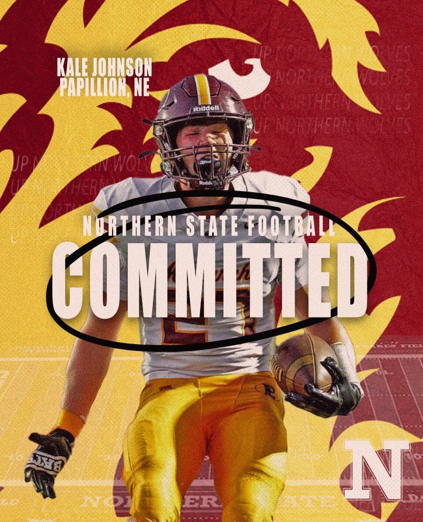 Excited to announce my commitment to Northern state‼️🐺#GoWolves