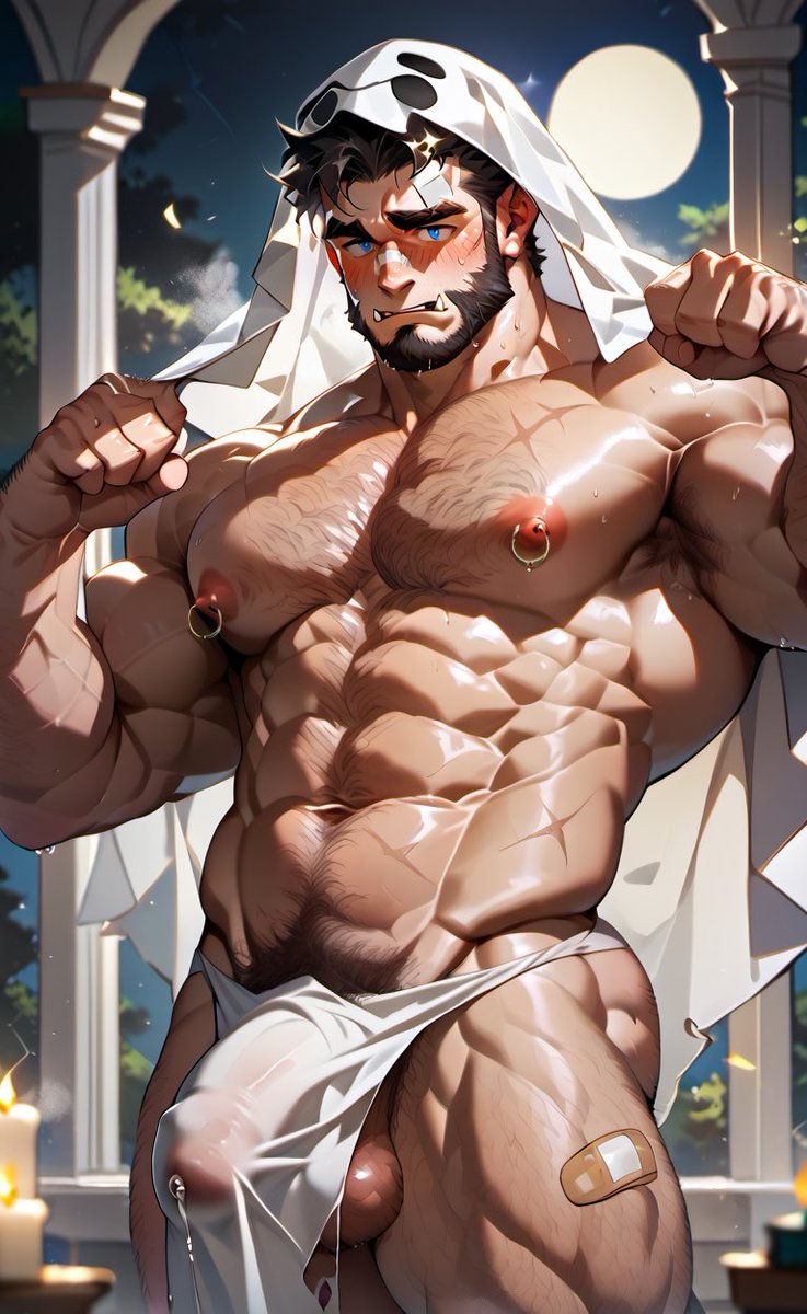 AiRowanAi's tweet photo. #AIart #gay #bara #Rowanai https://t.co/VK60QLiri0