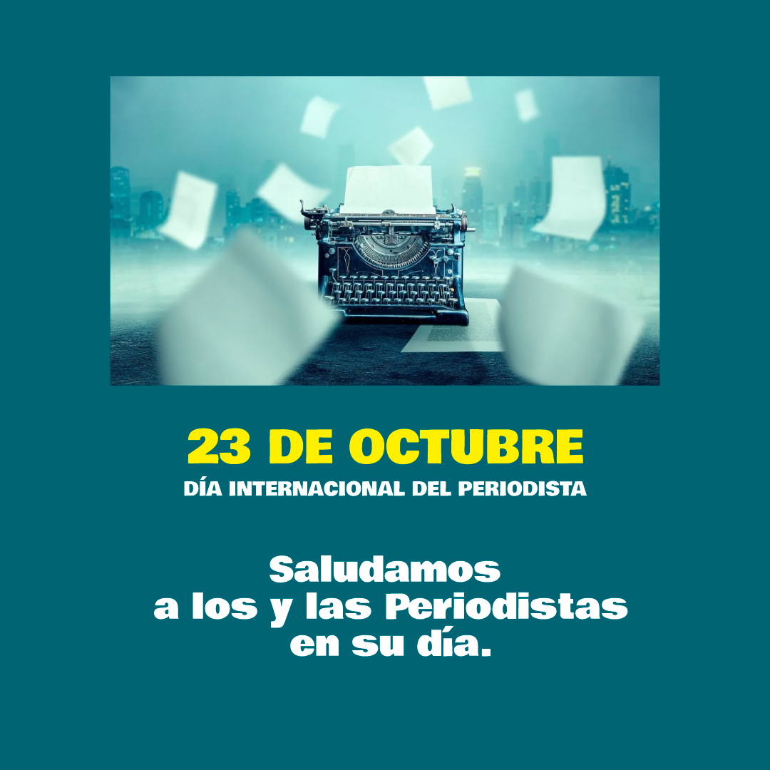 La libertad de expresión y de investigación son pilares fundamentales del estado democrático y republicano de derecho. Su libre ejercicio debe estar garantizado y libre de amenazas.
ielsur.org/2024/10/23/sal…
#diadelperiodista #Periodismo #Uruguay