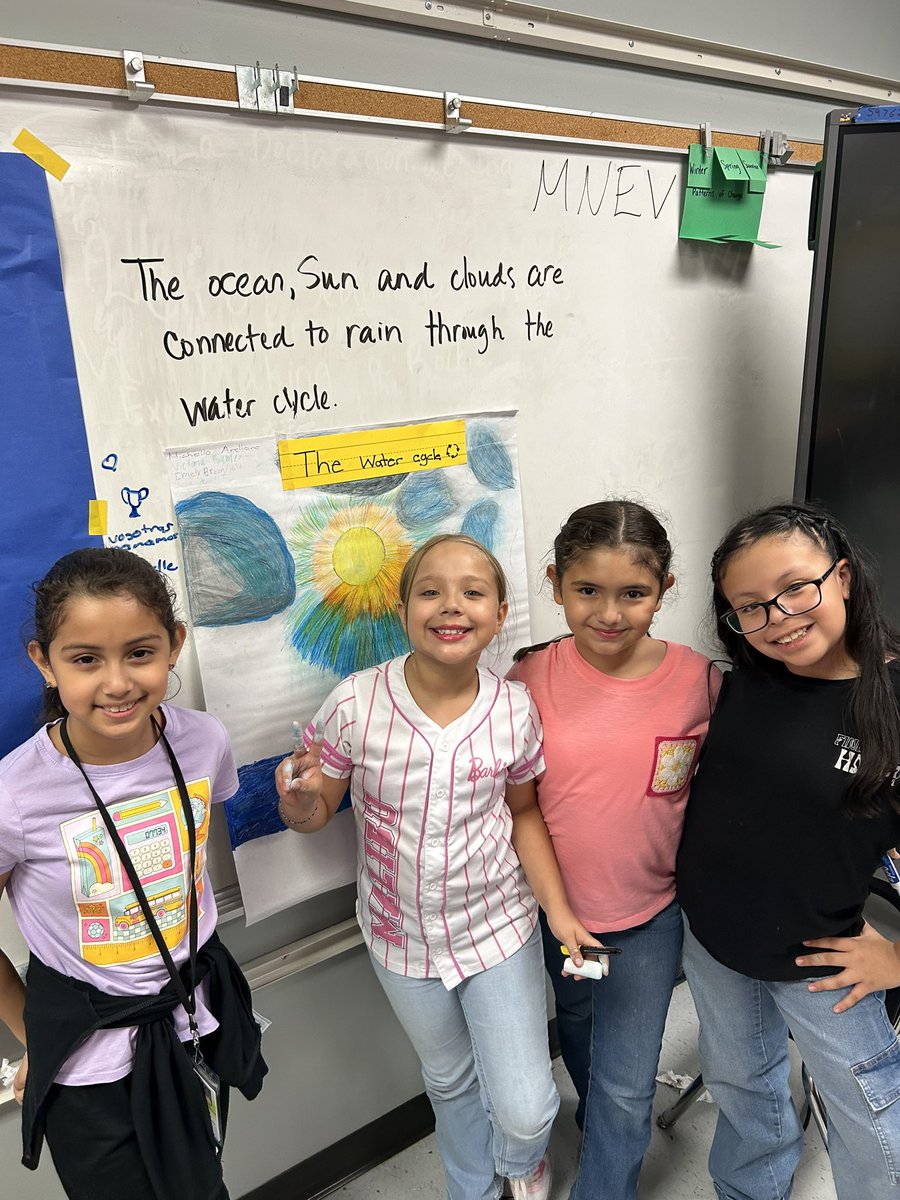 Melissa Santana (@melissarada7) on Twitter photo We’re learning about the Sun’s Energy and its role in the Water Cycle ☀️🌊💧#Watercycle #condensation #evaporation #precipitation #repeat <a href="/LaLlking/">LaTarsha King</a> <a href="/JonesES_AISD/">Jones Elementary School</a> We’re learning about the Sun’s Energy and its role in the Water Cycle ☀️🌊💧#Watercycle #condensation #evaporation #precipitation #repeat <a href="/LaLlking/">LaTarsha King</a> <a href="/JonesES_AISD/">Jones Elementary School</a>