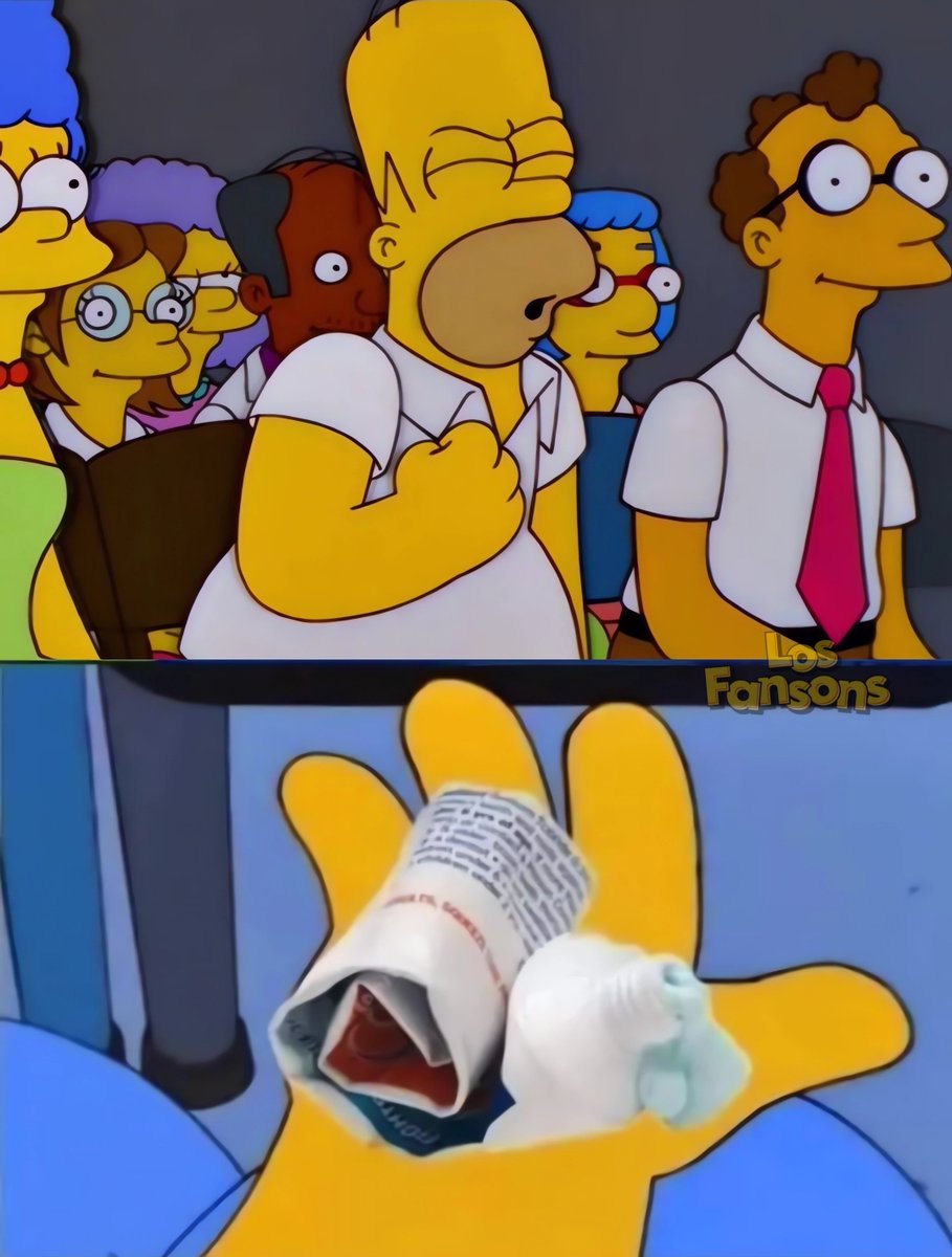 ¡LO ESTOY EXPRIMIENDO! #LosSimpson #LosSimpsons #TheSimpsons #Memes