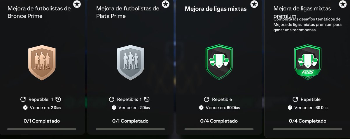 JuniorSintress's tweet photo. 📋COMO SE CRAFTEA SOBRES CON LAS MEJORAS DE LIGAS  - EA FC 25

Como cada Año, les dejo la Primera Guía de Crafteo, y la iremos actualizando cada Semana según los cambios que veamos. 

⭐️ Inicialmente vemos 2 SBC: Mejoras Ligas Mixtas y Mejoras Ligas Mixtas Premium, nosotros nos centraremos más en las Premium que dan Mejores Sobres y son de Ligas que salen más.

1️⃣Puedes Iniciar Abriendo algunos Sobres de 750

➡️Guarda las Cartas de estas Ligas: Ligue 1, Eredivisie, Sudamericana, Libertadores, Bundesliga, Serie A, Premier League y La Liga

🤑Puedes vender algunas Cartas de la otra Mejora: Serie B, Bundesliga 2, Ligue 2, Liga Hypermotion, MLS y EFL, y algunas Cartas de Entrenador para recuperar lo que gastes

🔹No gasten mucho en Sobres, solo es para intentar conseguir algunas cartas de base

2️⃣Hacer las Mejoras Futbolistas Bronce y Plata Prime

🔹Pueden usar los Bronces que no se vendan y no usen, y algunos Platas del Club

3️⃣Hacer en las Mejoras de Mezcla de Ligas Premium, los 4 SBC, buscaremos usar lo más posible de los Sobres de Bronce y lo que tengamos en el Club, y comprar lo mínimo posible para completar:

🔹Ligue 1 y Eredivisie
🔹Sudamericana y Libertadores
🔹Bundesliga y Serie A
🔹Premier y La Liga

⭐️Ten en cuenta que solo Ligue 1 y Eredivisie piden 6 del Mismo Club, y los demás que sean Todos de Clubes Diferentes

4️⃣Una vez terminados los SBC, abrimos “5 Sobres”: 3 Intransferibles y 2 Transferibles

5️⃣De Preferencia Vende lo Transferible para Recuperar lo que Gastaste, y de lo Intransferible: Guarda las Medias Altas para tus SBC de Jugador, y las Medias Bajas reenvíalos en esta “Mejora Mezcla de Ligas Premium”

6️⃣Repite el Proceso de forma Infinita

Si te ayudo deja tu Follow y ❤️/🔁 para que llegue a la Comunidad. Recuerda que no siempre salen cartas Altas, la constancia ayuda mucho en el Método. Estaré trayendo mas Métodos y Ayudando con el Crafteo en estos Días 👍🏻
