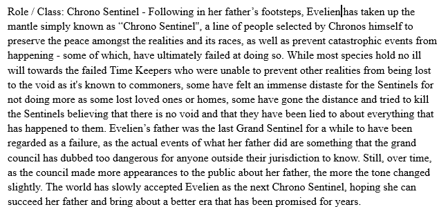 K4eWriter's tweet photo. I am still working on some outlining and writing, but I wanted to share a bit about my main character, Evelien, who is the Chrono Sentinel in my upcoming series. Also, a peak into the backstory of her Sentinel Order #writerscommunity #writer #newstory #writing #originalcharacter https://t.co/VkA6qwWux3