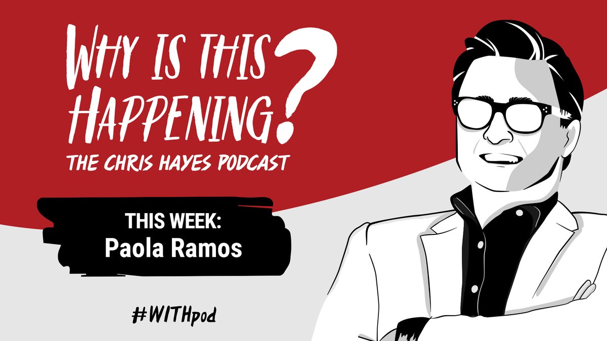 ICYMI: Journalist &amp; author <a href="/paolaramos/">Paola Ramos</a> joined the latest #WITHpod w/<a href="/chrislhayes/">Chris Hayes</a> to discuss the rise of the Latino far right. 

Hear the full conversation wherever you get your pods: 
link.chtbl.com/withpod_x