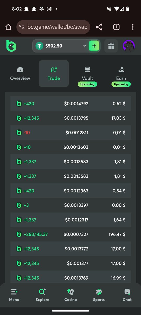 GambleFi tweet media