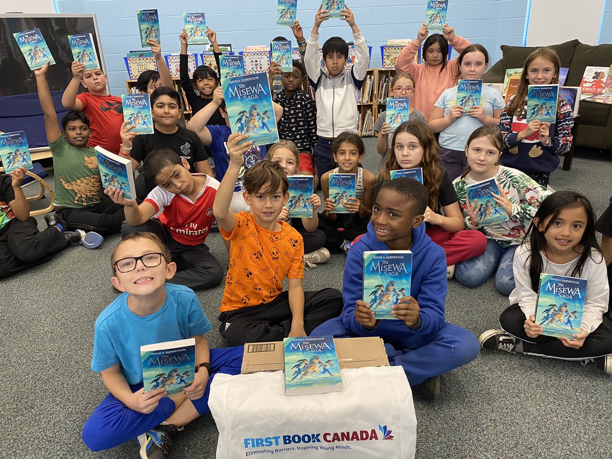 Thank you to <a href="/FirstBookCanada/">First Book Canada</a> and our local <a href="/amazonca/">Amazon Canada</a> warehouse for providing “a book for every student” <a href="/PeterandPaulCS/">Sts. Peter and Paul Elementary School</a> on Canadian School Library Day. Our Grade 1 to 5 classes ♥️ their books. #CSLD2024 <a href="/CdnSchoolLibrar/">Cdn School Libraries</a>