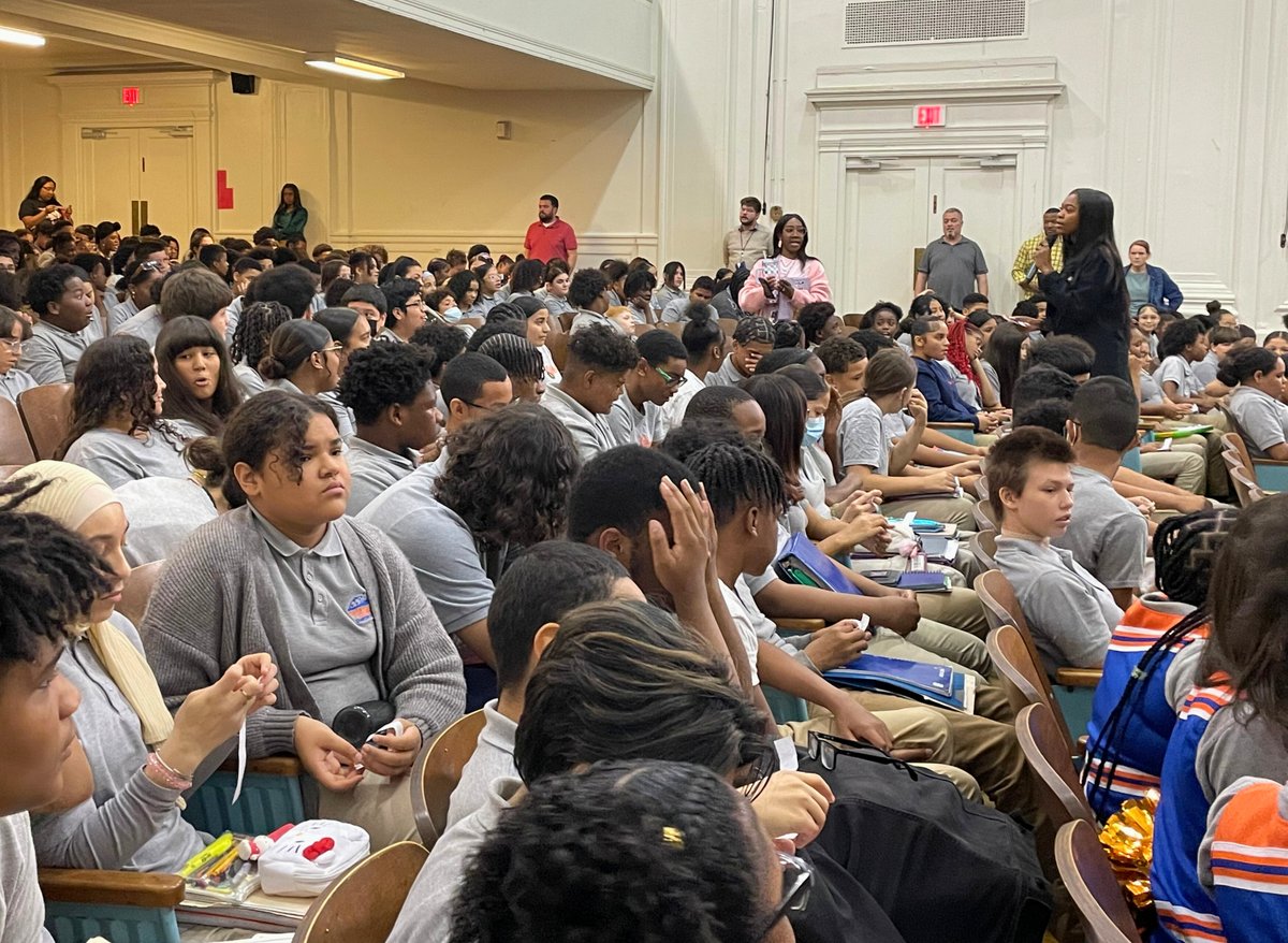 American Paradigm Schools (@paradigmschools) on Twitter photo Today, #MemphisStreetAcademy hosted the 2nd stop on the Philadelphia Safety Tour! The #MSA cheer team welcomed youth advocate Shania Bennett from <a href="/PhillyMayor/">Mayor Cherelle L. Parker</a>’s office, who shared valuable resources to reduce gun violence in schools.
Together, we can create safer communities! Today, #MemphisStreetAcademy hosted the 2nd stop on the Philadelphia Safety Tour! The #MSA cheer team welcomed youth advocate Shania Bennett from <a href="/PhillyMayor/">Mayor Cherelle L. Parker</a>’s office, who shared valuable resources to reduce gun violence in schools.
Together, we can create safer communities!