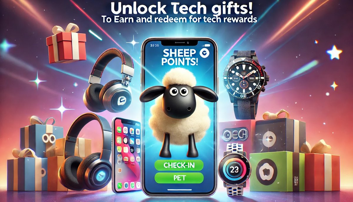 sheep_community's tweet image. Unlock Tech Gifts with Sheep Points! 🚀

Earn points by tapping and checking in, then redeem them for exciting tech rewards.
Your time on Telegram is about to pay off big!

#SheepPoints #TechRewards