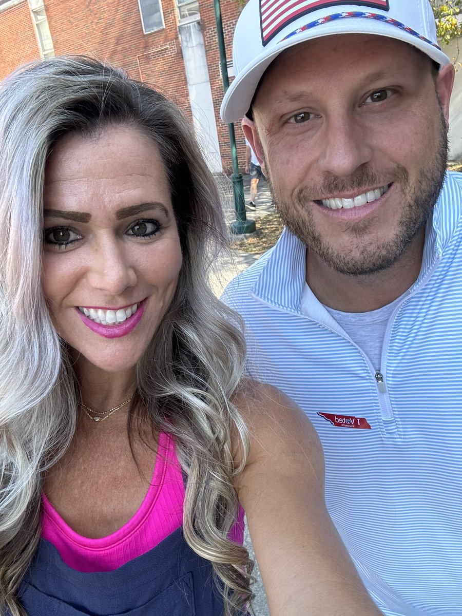 TylerGandy9's tweet photo. I spent my 40th birthday today, voting for the best President of all time, @realDonaldTrump  We got you 2 votes here in Tennessee President Trump! #MAGA2024 @DonaldJTrumpJr @EricTrump @LaraLeaTrump @MELANIATRUMP @FoxNews @elonmusk https://t.co/1tAjSkOHvO
