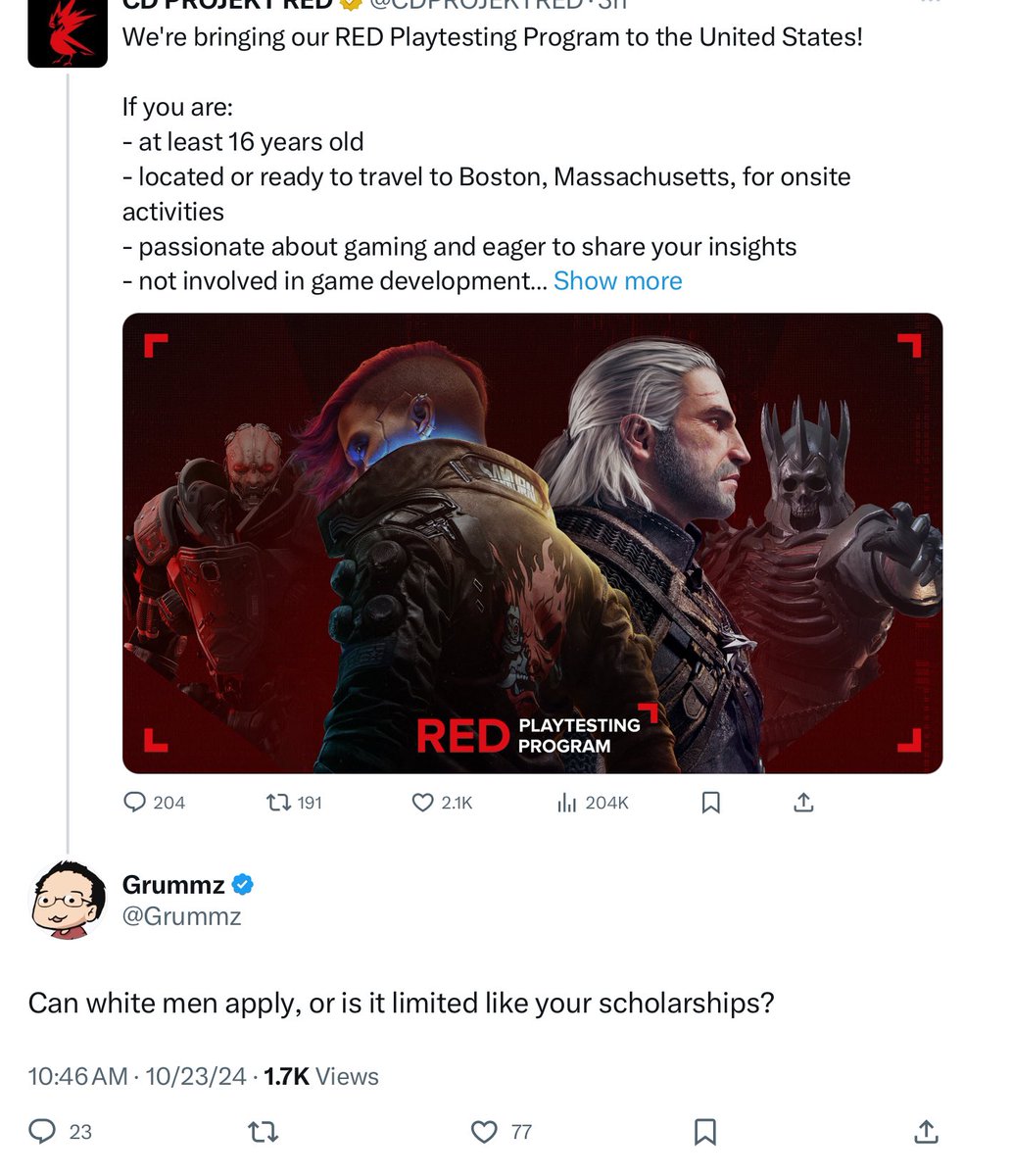 Grummz's tweet photo. They mad in the replies. https://t.co/T5QUYHpp1r