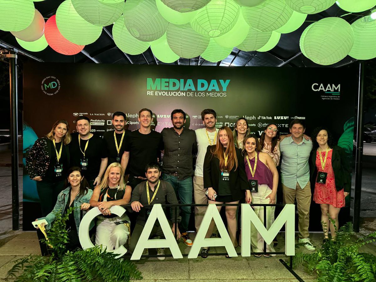 QuirogaMedios's tweet photo. 🎉Volvió el Media Day, la Re Evolución de los Medios y nosotros estuvimos ahí.

🤩Durante el evento, organizado por la @caamargoficial, se debatieron las tendencias que están marcando el presente y el futuro de los medios.

#mediaday #mediaday2024 #medios #tecnologia https://t.co/LEvdPSf50x