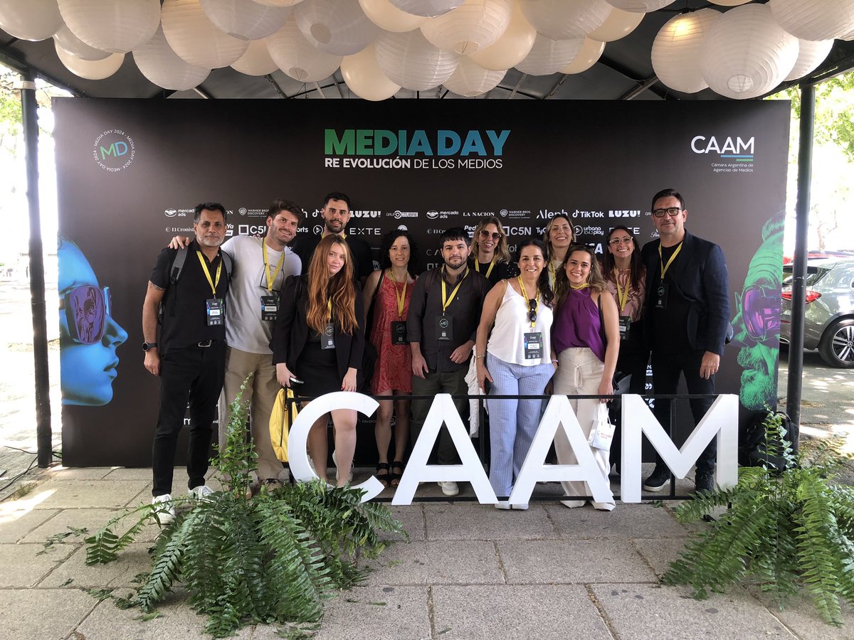 QuirogaMedios's tweet photo. 🎉Volvió el Media Day, la Re Evolución de los Medios y nosotros estuvimos ahí.

🤩Durante el evento, organizado por la @caamargoficial, se debatieron las tendencias que están marcando el presente y el futuro de los medios.

#mediaday #mediaday2024 #medios #tecnologia https://t.co/LEvdPSf50x