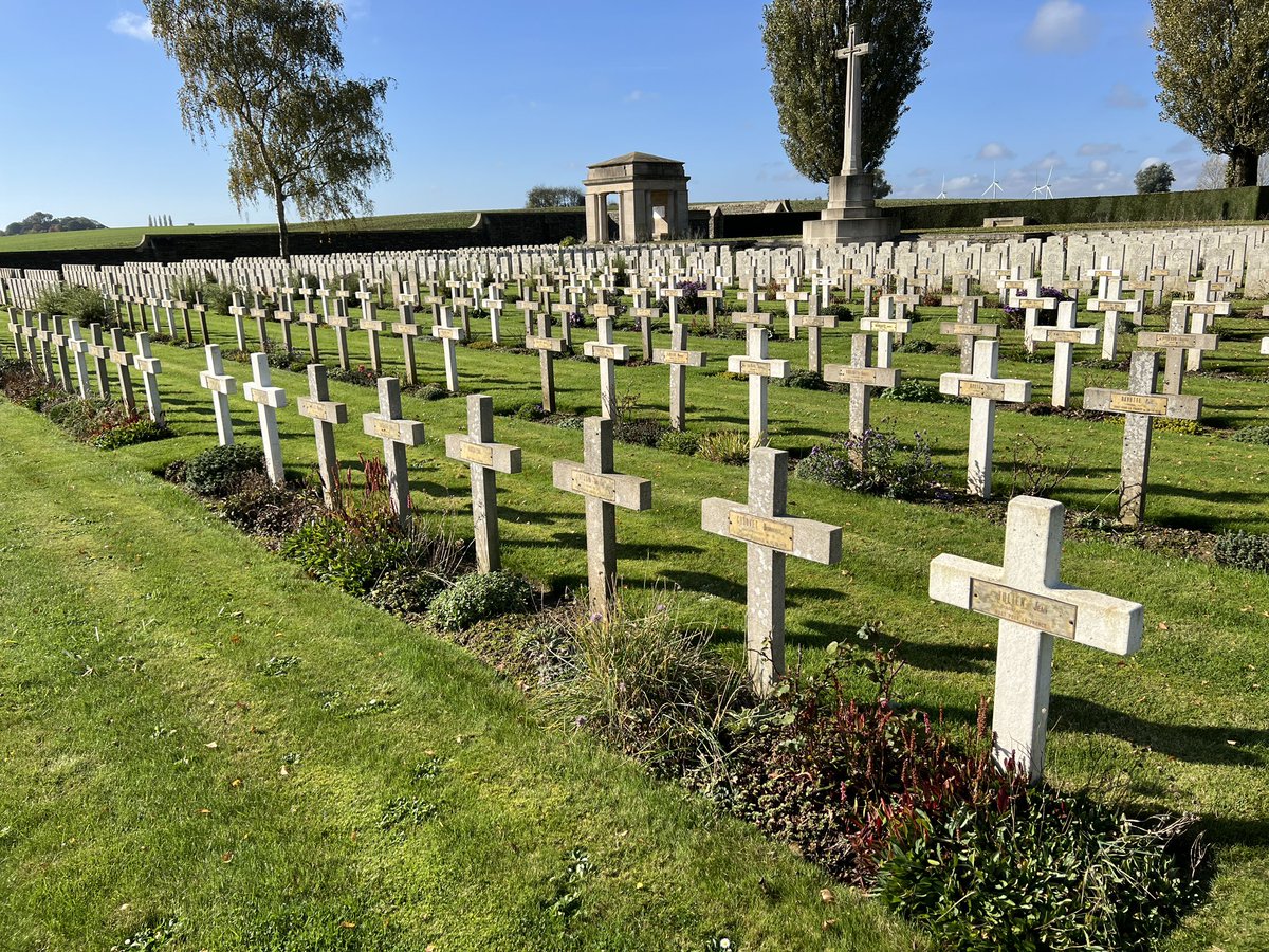 So, another day of lovely sunny weather on the Somme and where have we been. Here’s a selection…..