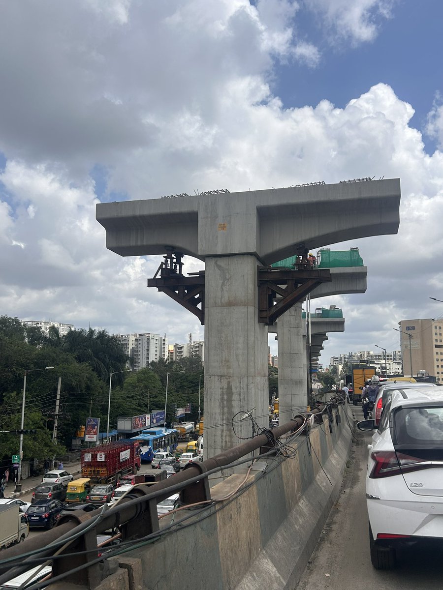 shimpi_das's tweet photo. Bangalore Metro is nothing but a Myth and 
Bangalore Traffic is the Reality/Truth!! @narendramodi 
@siddaramaiah 

#nammaametro #BMRCL https://t.co/hLjCxvr84N