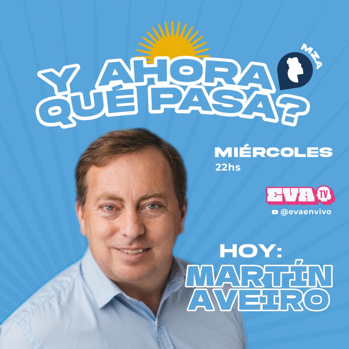 ahoraquepasamza's tweet photo. HOY HOY HOY 🚀

Nos visita el diputado nacional @MartinAveiro para hablar de la agenda legislativa, los vetos de Milei, el desfinanciamiento educativo y muchos temas más! 

PRENDETE SI O SI A #YAQP 🤩
Desde las 22hs x @evaenvivo ✌️ https://t.co/cbagfHctpR