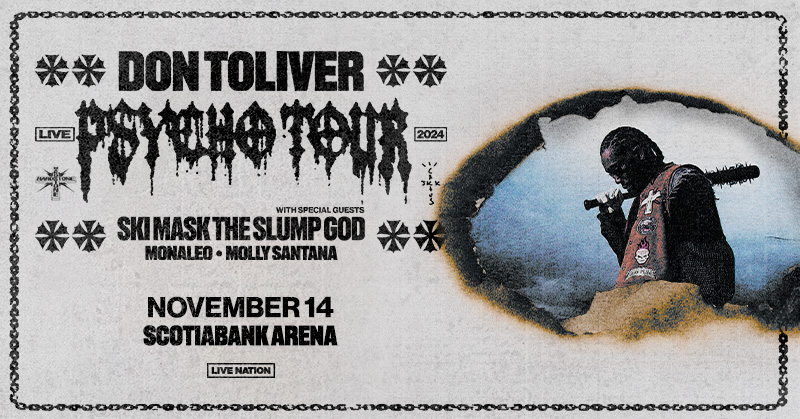 ConcertsFanTO's tweet photo. 🎟️CONTEST🎟️

We're giving YOU a chance to WIN two tix to Don Toliver @ Scotiabank Arena

To Enter (Follow All Steps):
1. Follow/Retweet/Like/Tag a friend
2. Complete your entry (links in thread ⬇️) https://t.co/Un9wdi4PK5
