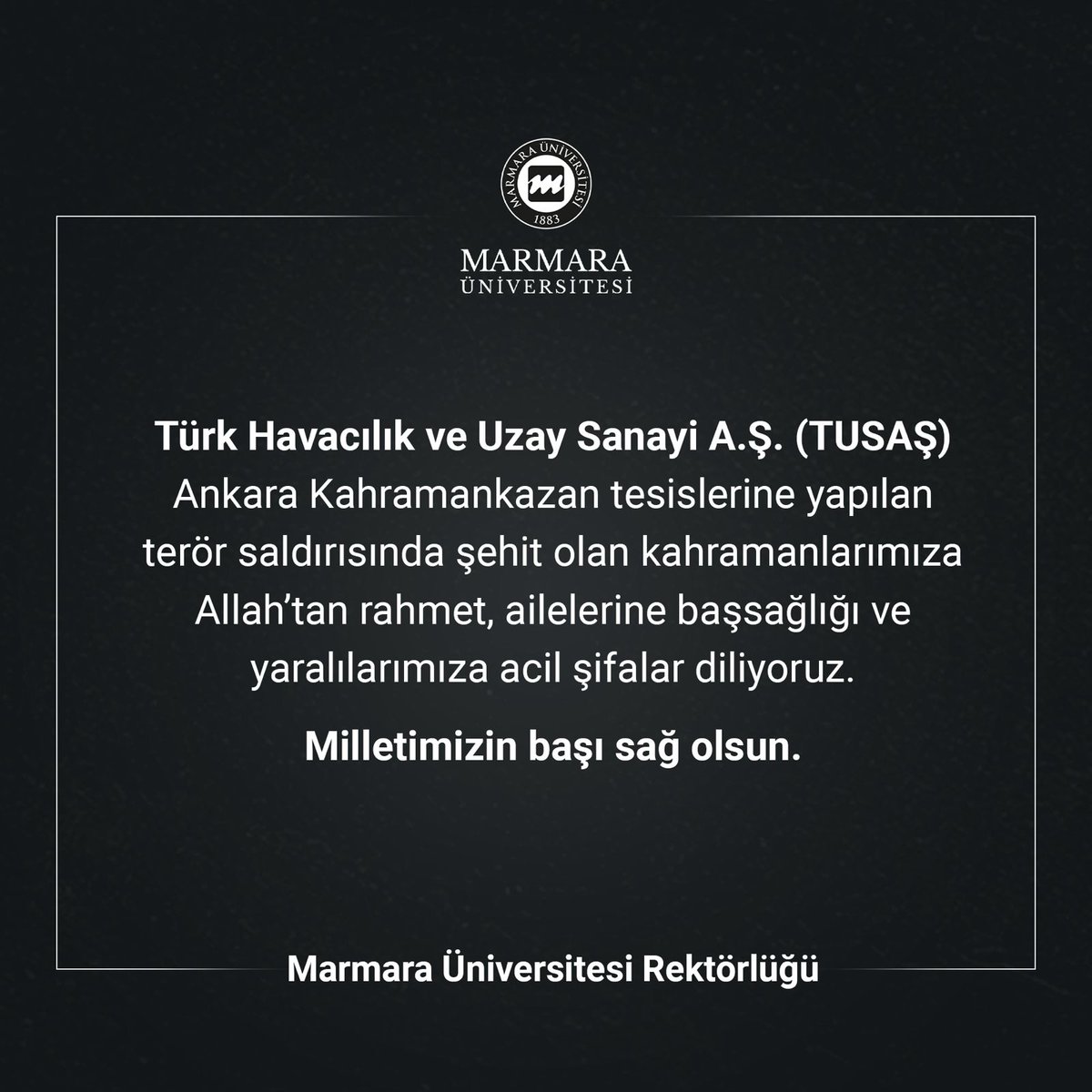 Marmara Üniversitesi (@marmara1883) on Twitter photo 