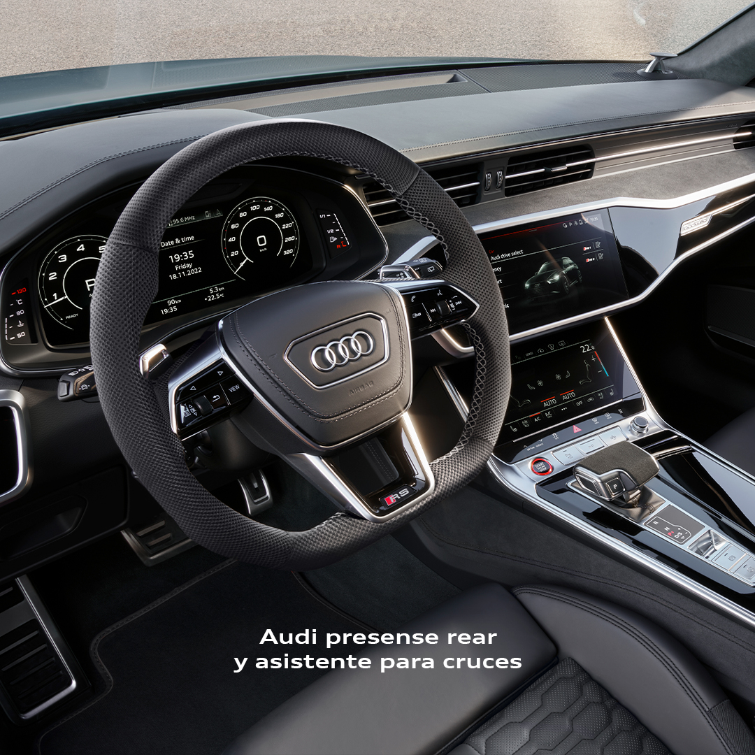 AudideMexico's tweet photo. Descubre por qué el nuevo Audi RS 6 Avant Performance destaca en todo momento.

#ThisIsAudi