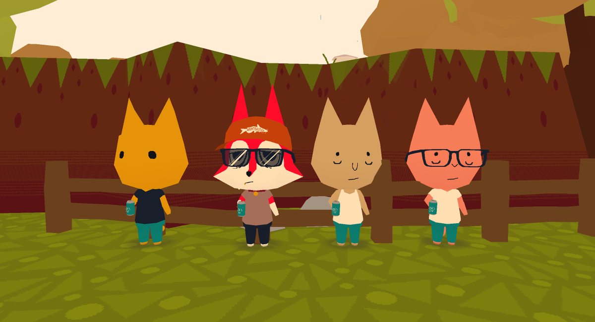 KogeyFox's tweet image. webfishing is a great game, i tell you hwhut