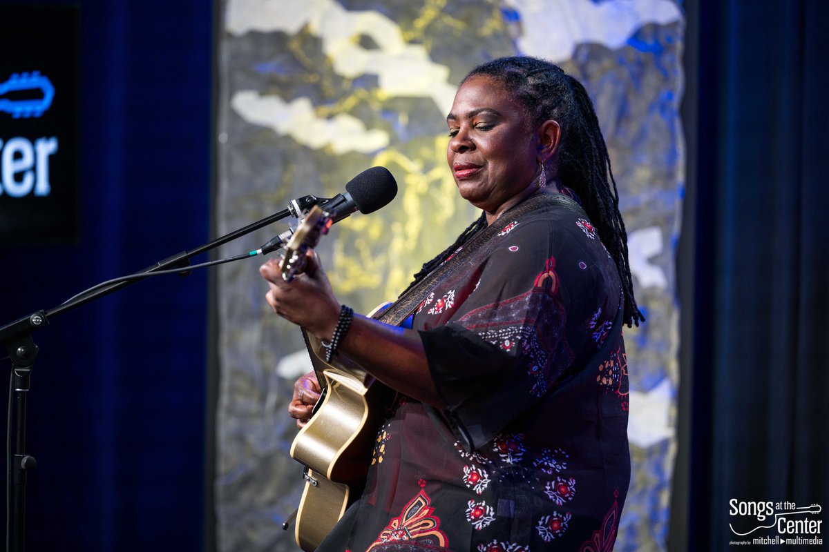 Still giddy over our show recording with @_RuthieFoster_ 😊