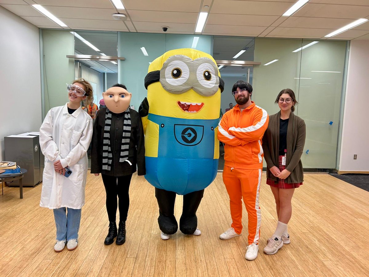 nardhygomez's tweet image. Once again, #NGLlab took home 🏆 Best Overall Costume at the #CRepHS Halloween party! We had a fantastic time, impressing and creating a buzz! Can you guess who&apos;s who? @washumedicine @WashU_OBGYN
@washu_pathology @derektm9 @LevensonDustyn @SeungbaekLee @JoSamuels
