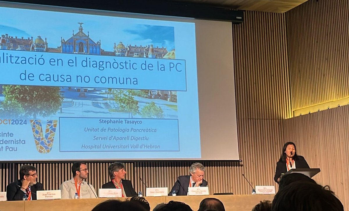 La PC es una patología multifactorial. Para aquellos casos de causa genética/autoinmune/hiperTG, existen novedosas recomendaciones que pueden cambiar la evolución de la enfermedad.
Gracias <a href="/SCPancrees/">SCPancrees</a> por la invitación!
<a href="/SCDigestologia/">SCDigestologia</a>
<a href="/vallhebron/">Vall d'Hebron</a>
<a href="/DigestiuHUVH/">Residents Digestiu H. U. Vall d'Hebron.</a>
<a href="/MoleroXavier/">Xavier Molero Richard</a>