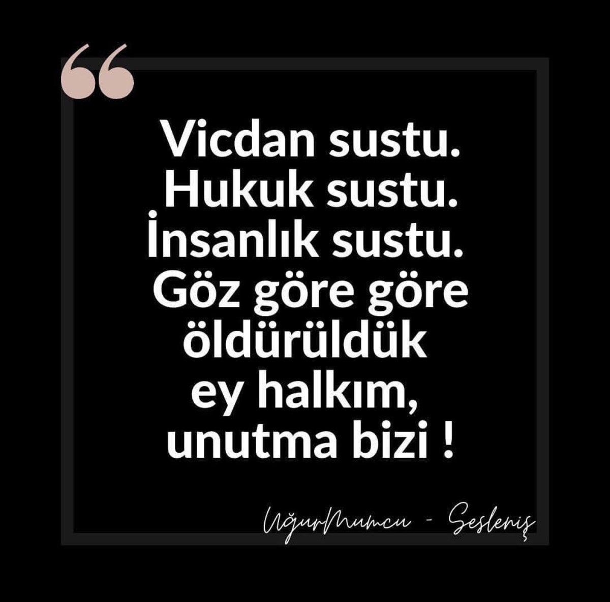 İçimiz soğumaz, bu acı dinmez, katiller affedilmez, bilesiniz.

“Hesap” değil bizimki, 35 şampiyonla birlikte atan bir yürek, yarınlara dair ayakta kaldığımız nefes... 

#isiasaortakdavamız #izcannurluöz