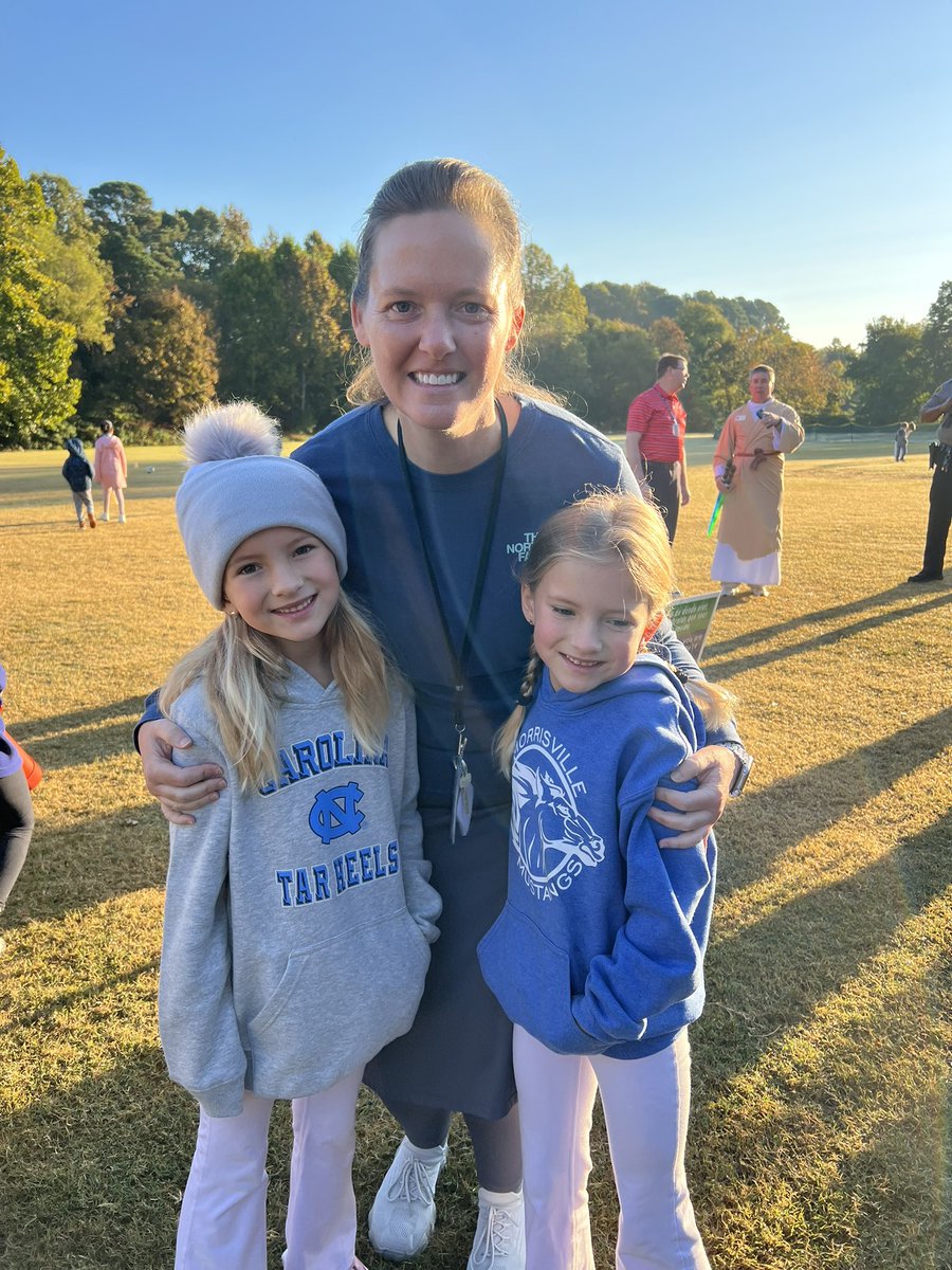 We had another awesome Walk, Bike, &amp; Roll to school event today <a href="/MorrisvilleElem/">Morrisville Mustangs</a>! Thank you <a href="/MSVMayorTJ/">Mayor TJ Cawley | Kindness Rocks</a> and <a href="/Morrisville_NC/">Morrisville, NC</a> representatives for taking part in such a fun event! #WeAreMES <a href="/Burt_Batten/">Burt Batten</a>