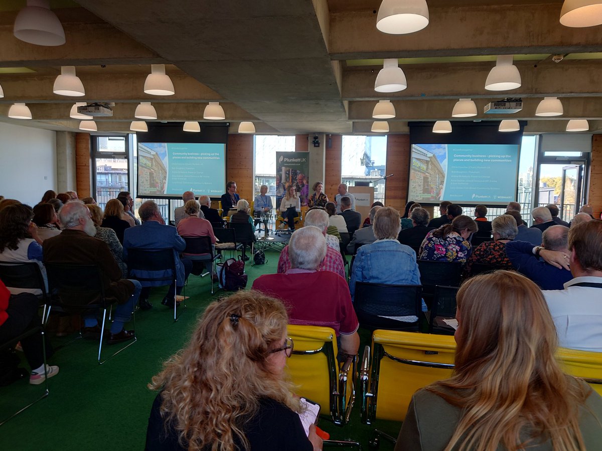A fabulous day at #ncbconf with <a href="/Plunkett_UK/">Plunkett UK</a> at <a href="/CoinStreet/">Coin Street</a> community hub! Some great discussions, conversations, workshops and awards handed out!