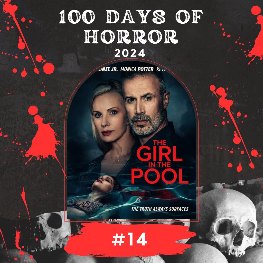 seattlescreams's tweet photo. #14 The Girl in the Pool
This had to have started life as a Lifetime script. It’s so silly & Freddie Prinze Jr. dialed his acting up to 11. There’s a bit of a Hitchcock “Rope” vibe it’s trying for but doesn’t succeed.
#100daysofhorror2024 #100DaysOfHorror #TheGirlInThePool https://t.co/NhR1IcCFFg