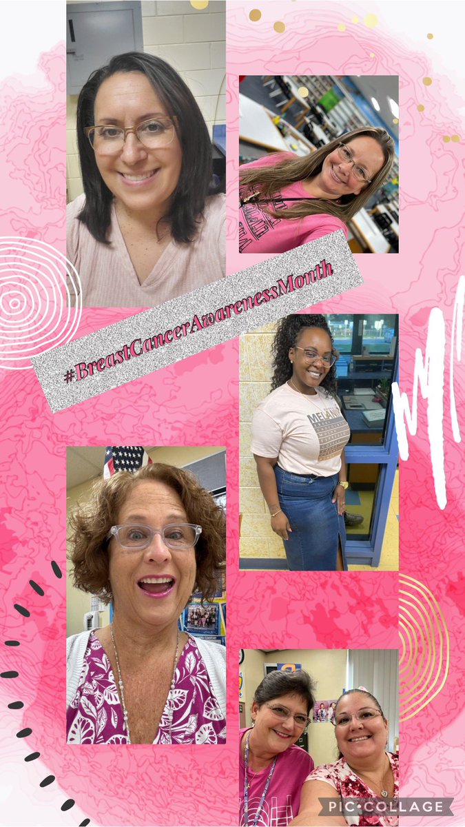 Limona_MC's tweet photo. On Wednesdays, we wear pink! #BreastCancerAwarenessMonth
 @HCPSLimonaES @HCPSEmployeeBen https://t.co/hSUb611QD0