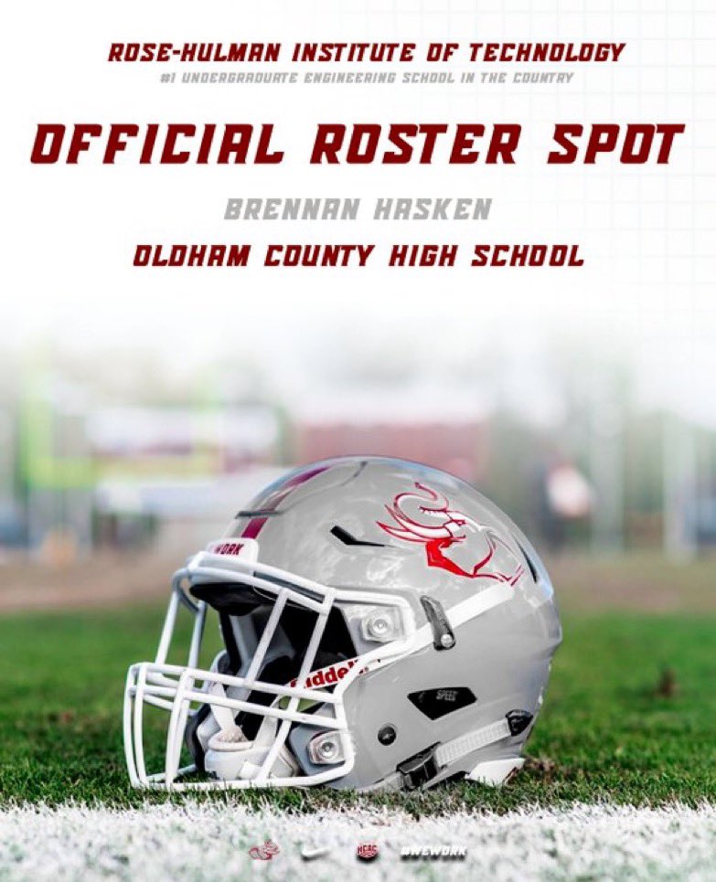 Brennan Hasken (@bmhasken3) on Twitter photo Beyond blessed to receive my second offer to go football at the next level at Rose-Hulman university‼️<a href="/RoseHulmanFB/">Rose-Hulman Football</a> <a href="/CoachCFarris/">Coach Chase Farris</a> <a href="/CoachLittle51/">Sean Little</a> #AGTG Beyond blessed to receive my second offer to go football at the next level at Rose-Hulman university‼️<a href="/RoseHulmanFB/">Rose-Hulman Football</a> <a href="/CoachCFarris/">Coach Chase Farris</a> <a href="/CoachLittle51/">Sean Little</a> #AGTG