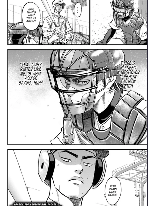 @ashsigourney17 yeah on second thought you're completely right, i forgot amahisa got pissed when miyuki was gatekeeping sawamuras pitches 