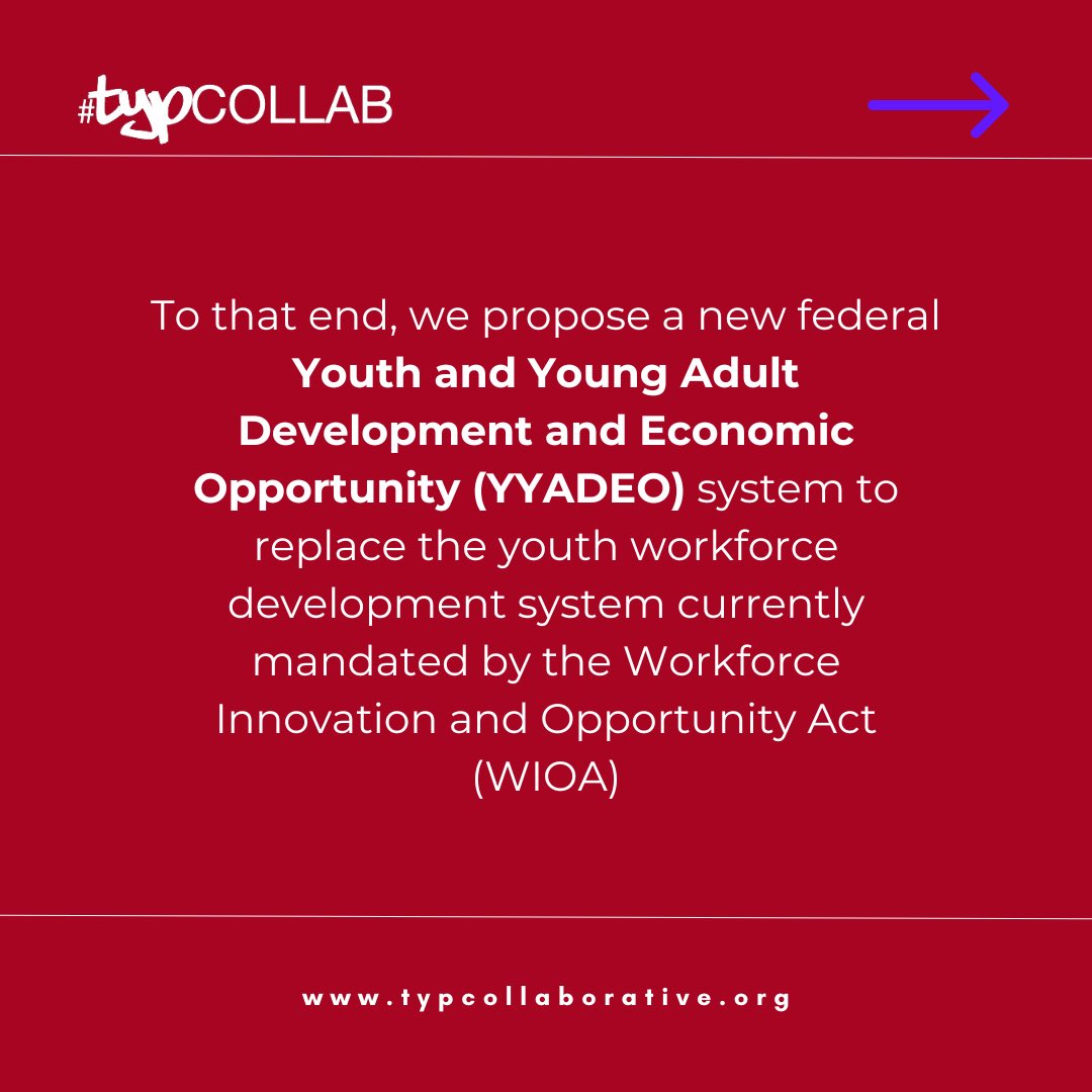 typcollab's tweet photo. The YYADEO system places youth at the forefront of change. Check out the full blueprint on our LinkedIn page.

Follow TYP Collab as we work to create sustainable pathways for the future! https://t.co/13ebzXGiej