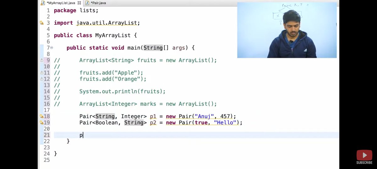 Jay_M_05's tweet image. 🚀#Day10 of Learning! ✨

Unlocked🔓 ArrayList in Java!
Key Benefits:
📍 Dynamically resizable arrays 🔗
📍 Implements List interface 📝
📍 Seamless addition/removal💪

Thanks @Anuj Kumar Sharma &amp;amp; @geeksforgeeks🙏

#Java #CollectionFramework #Programming #CodingSkills #Tech #DSA